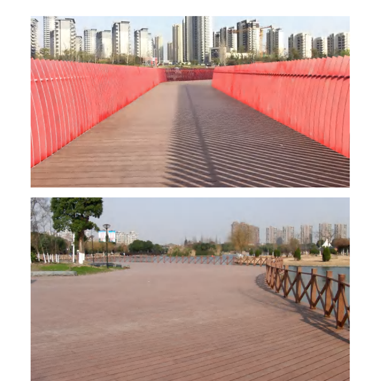 High Quality Wood Plastic Outdoor Decking